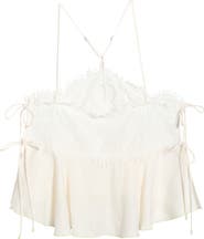 Free People Sweet Love Crop Pajama Camisole