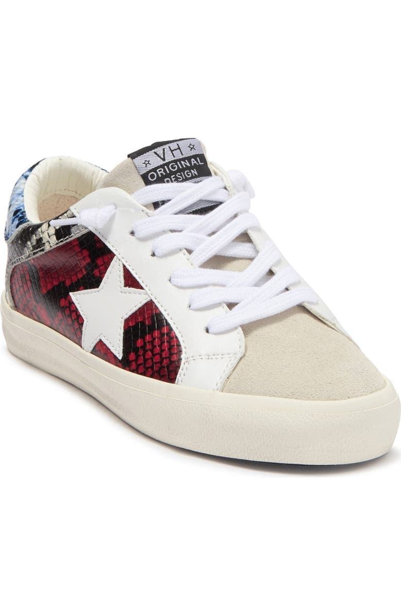 Vintage Havana Second Snakeskin Embossed Patch Sneaker, Main, color,