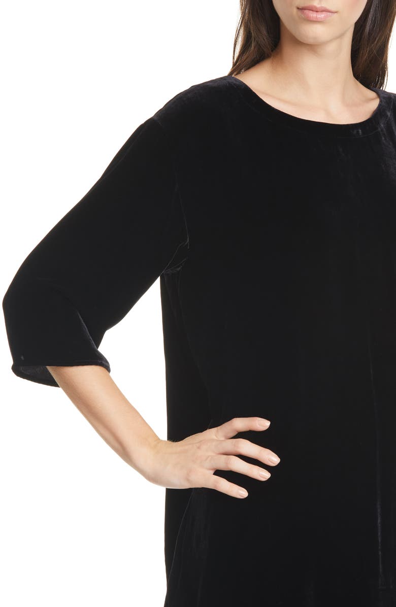 Eileen Fisher Ballet Neck Boxy Top, Alternate, color,