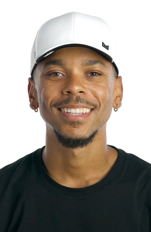 Melin A-game Icon Hydro Performance Snapback Hat In Black/white