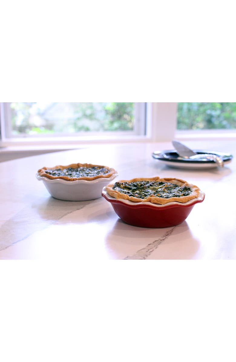 Emile Henry Mini Pie Dish, Set of 2, Alternate, color, Pearl Gray