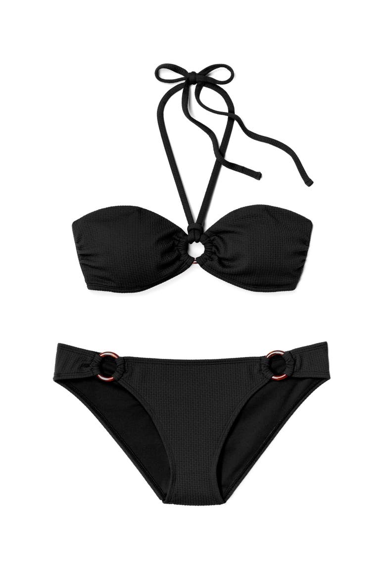 Sydney Swimwear Bra, Alternate, color, Black