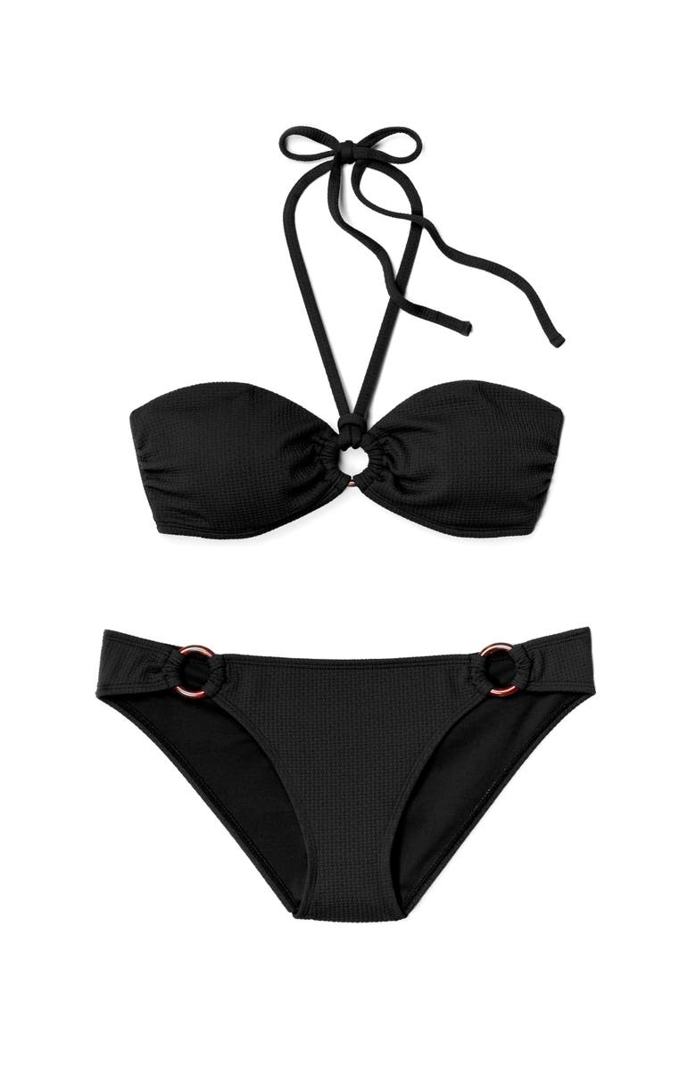Adore Me Sydney Swimwear Bra, Alternate, color, Black