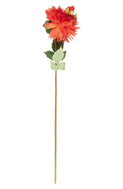 Sonoma Sage Home Set Of Eight Red Dahlia Artificial Flowers In Red