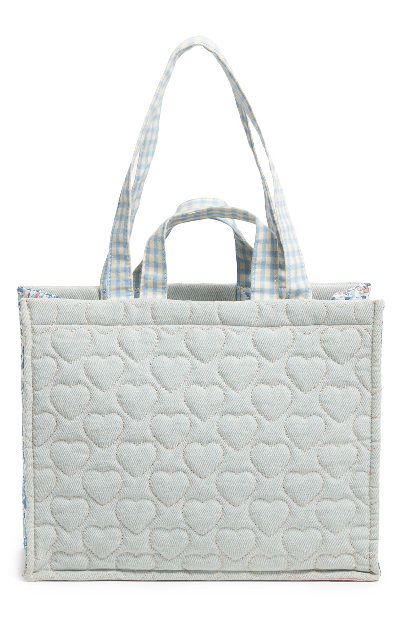 Stoney Clover Lane x Liberty Quilted Cotton Open Tote, Alternate, color, Michelle