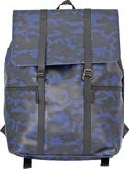 Duchamp Foldover Rubberized Backpack