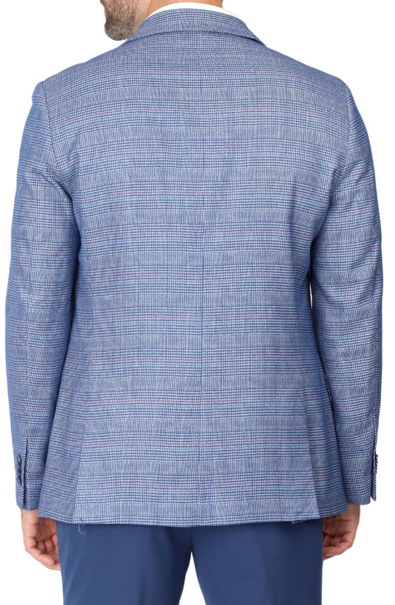 TailorByrd The Great Glen Plaid Sport Coat, Alternate, color, Cobalt-Blue