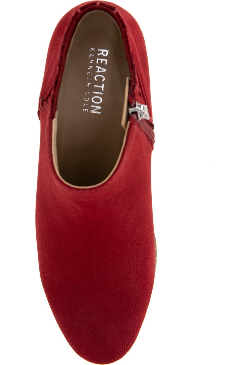 Reaction Kenneth Cole Shea Zip Ankle Boot, Alternate, color, Rio Red Micro