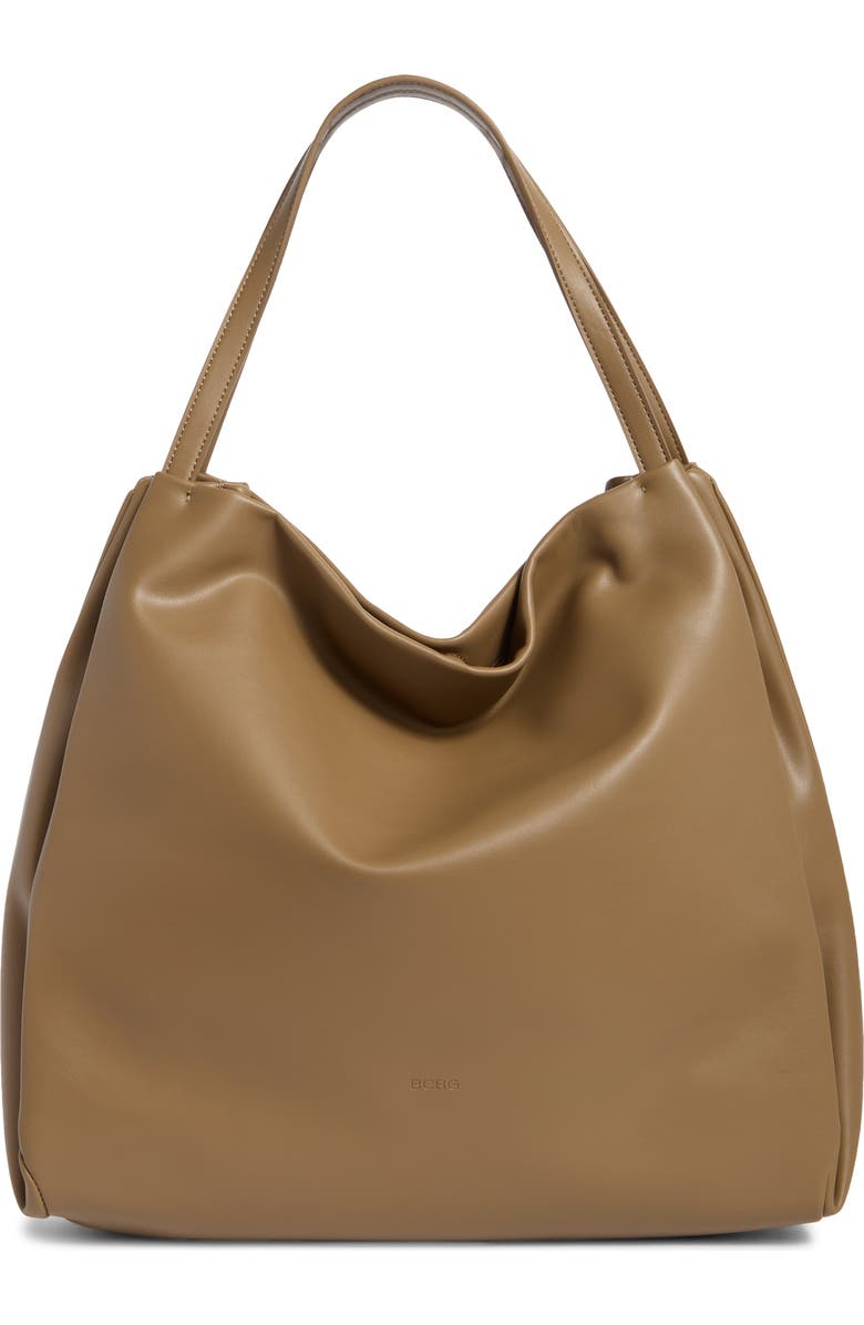 BCBG Large Draped Tote, Alternate, color, Ginger