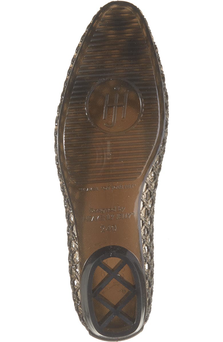 HEAVENLY JELLY Vice Jelly Ballet Flat, Alternate, color, Black