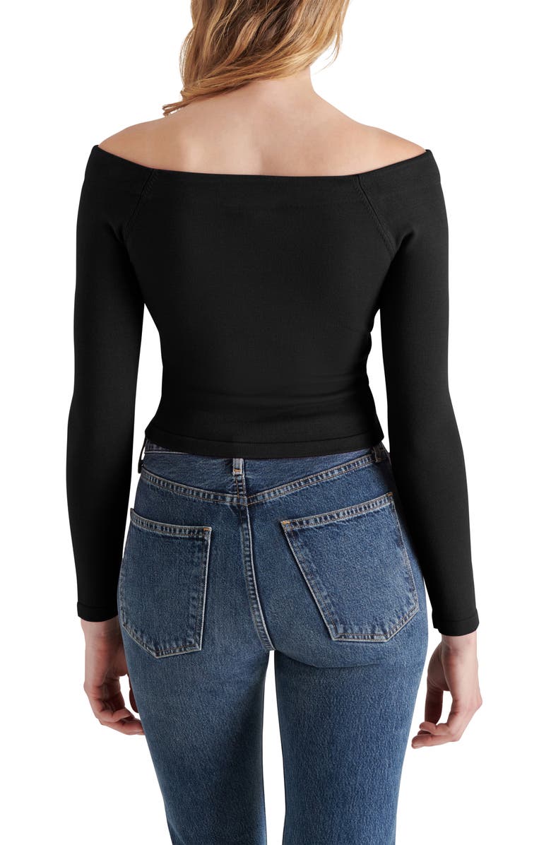 Steve Madden Ressi Off the Shoulder Sweater, Alternate, color, 