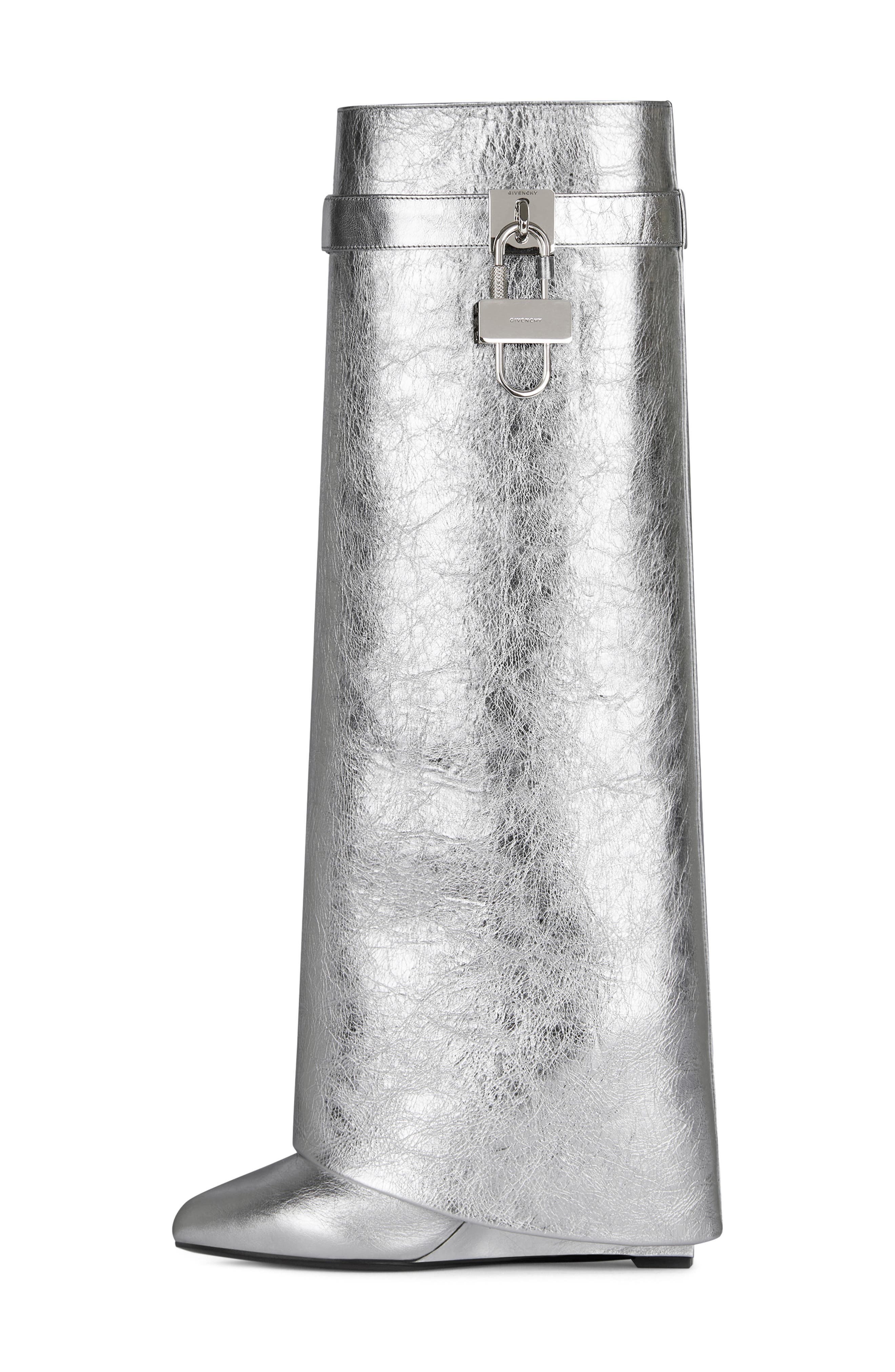 Givenchy Shark Lock Boot, Alternate, color, 