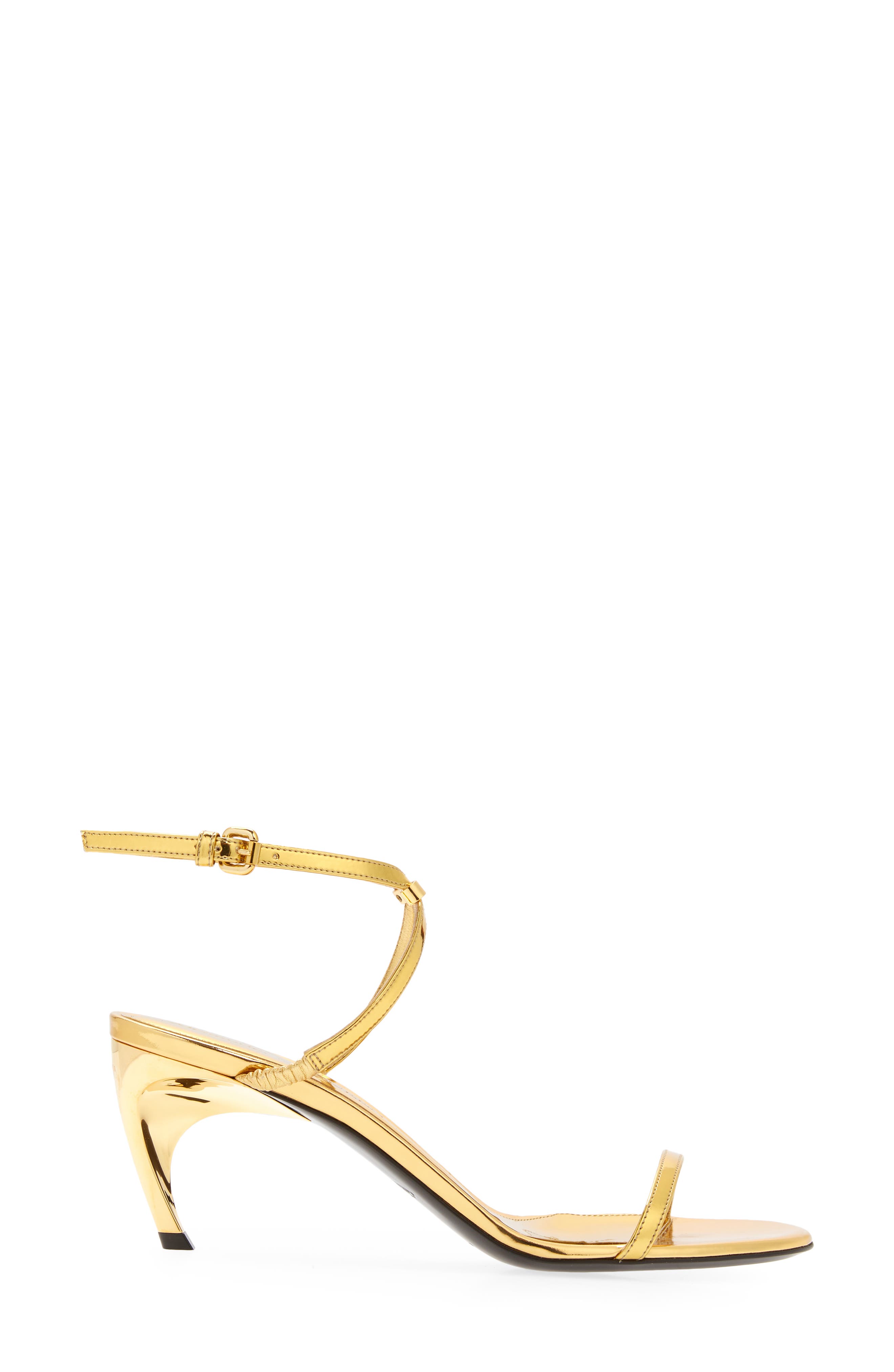 McQueen Naked Armadillo Sandal, Alternate, color, 