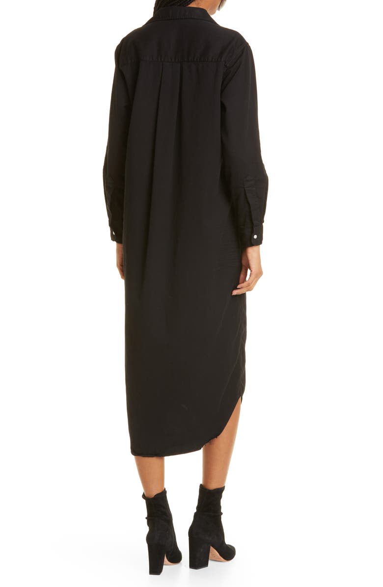 Frank & Eileen Rory Long Sleeve Denim Maxi Shirtdress, Alternate, color, 