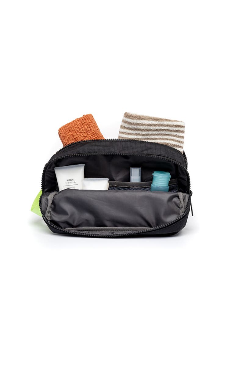 LEFRIK Kei Double Washbag, Alternate, color, Black