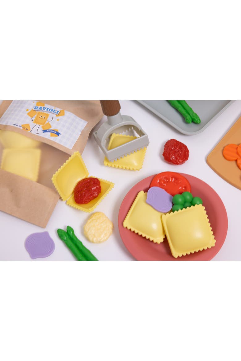 Ravioli Cooking Set 50Pc Toy Food/Utensils, Kids 3+, Alternate, color, Multicolored
