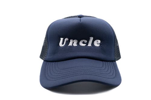 Rey To Z Uncle Foam Trucker Hat In Blue