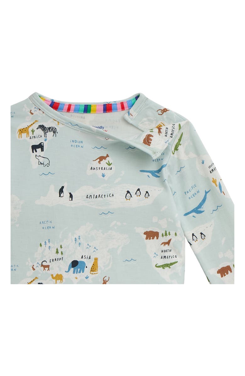 Magnetic Me Kids' Sea The World Two-Piece Fitted Pajamas, Alternate, color, 