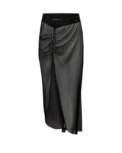 Shop Adore Me Nirina Swimwear Sarong Bottom In Black