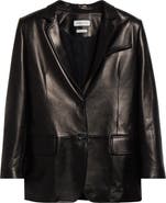 McQueen Tailored Leather Jacket