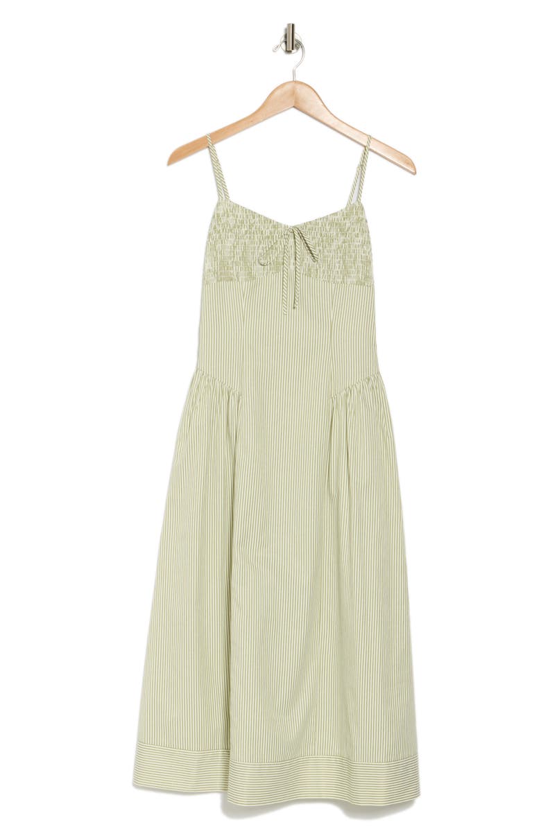 Smocked Mid Dress