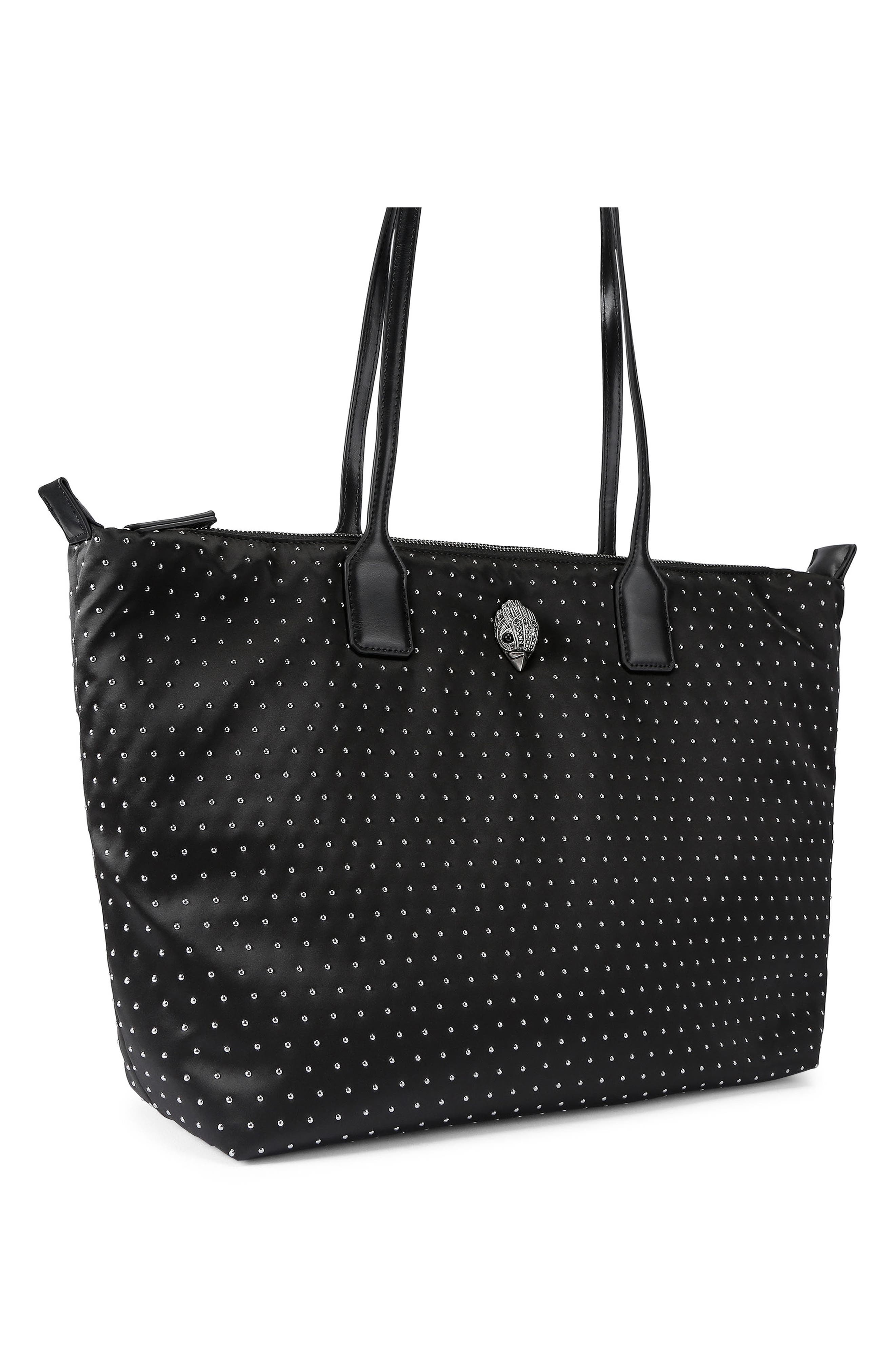 Kurt Geiger London Large Drench Studded Shopper, Alternate, color, Black