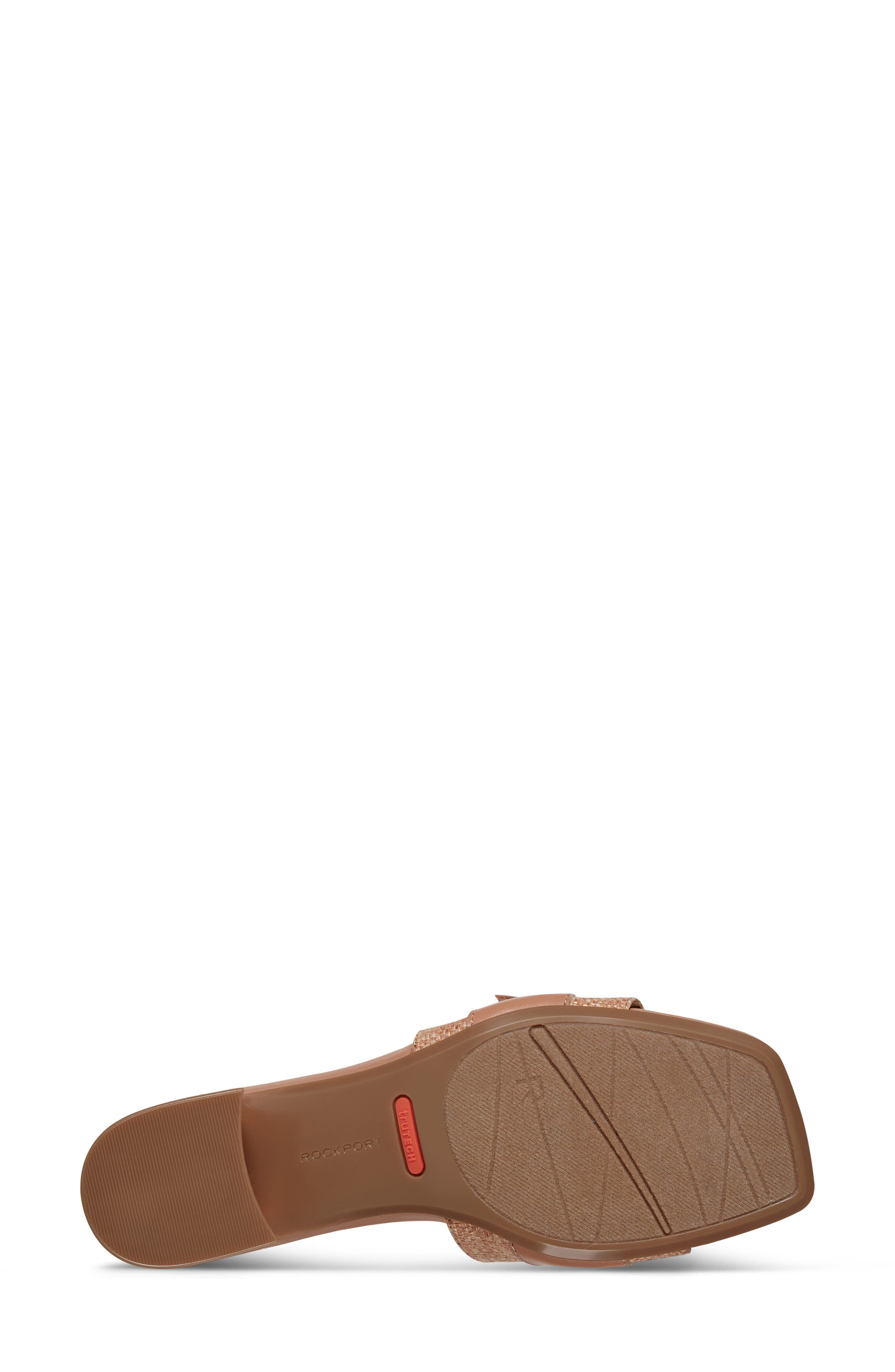 Carsie Knotted Slide Sandal, Alternate, color, MEDIUM NATURAL