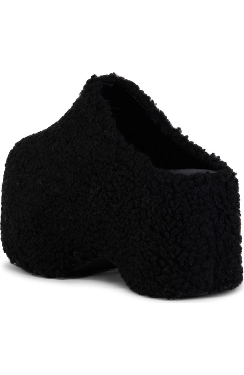 AZALEA WANG Dolorita Faux Shearling Clog, Alternate, color,