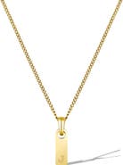 Vincero Men's Initial Pendant Necklace