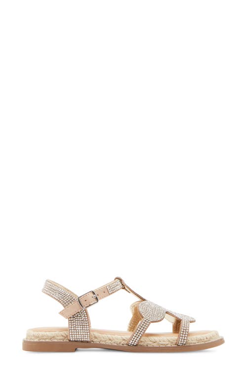 Steve Madden Kids' Jkiwi Slingback Sandal In Rhinestone