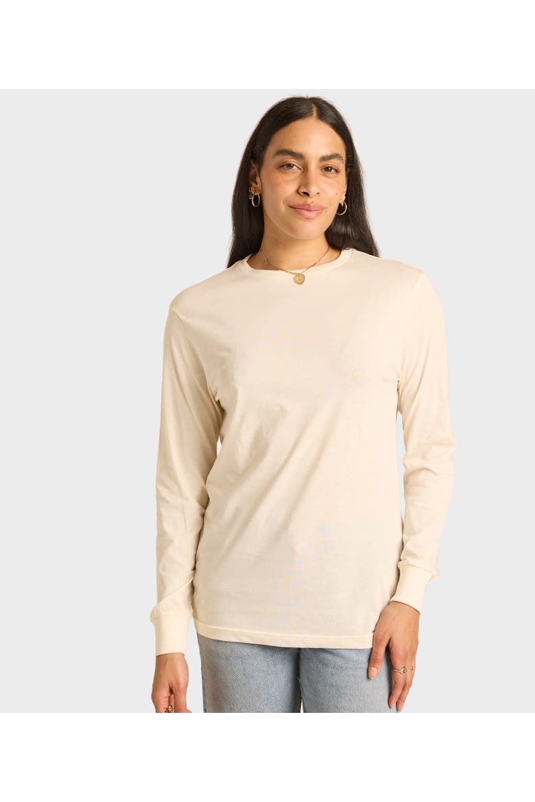 Women's Relaxed Long Sleeve Tee, Main, color, Stone