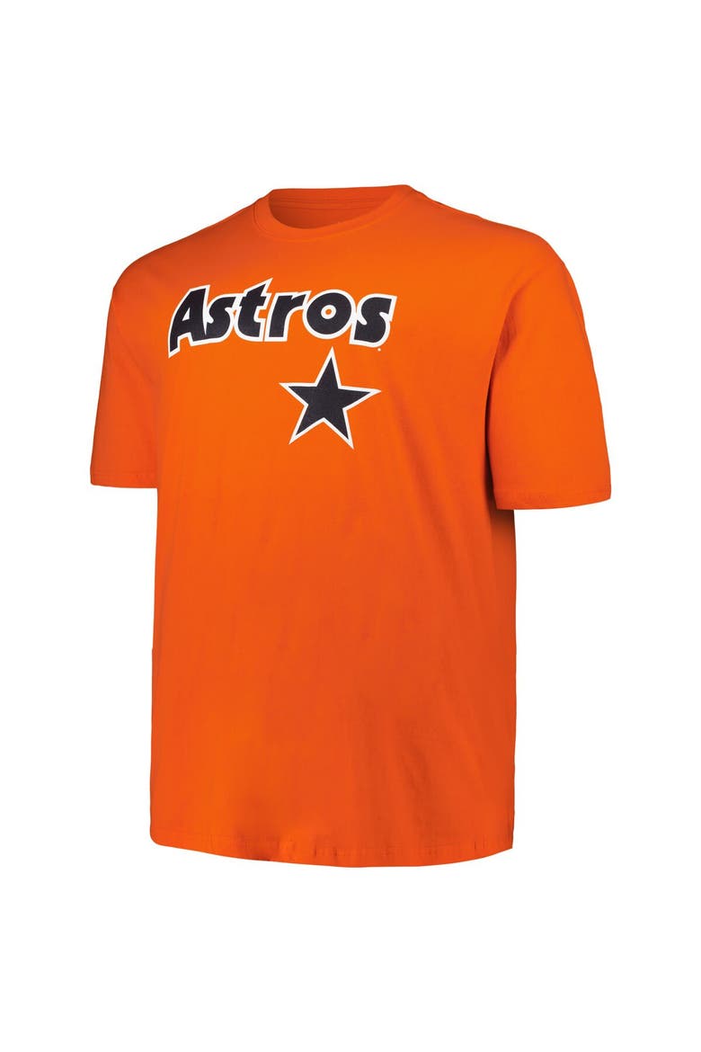 Men's Profile Craig Biggio Orange Houston Astros Big & Tall Cooperstown Collection Player Name & Number T-Shirt, Alternate, color, Orange