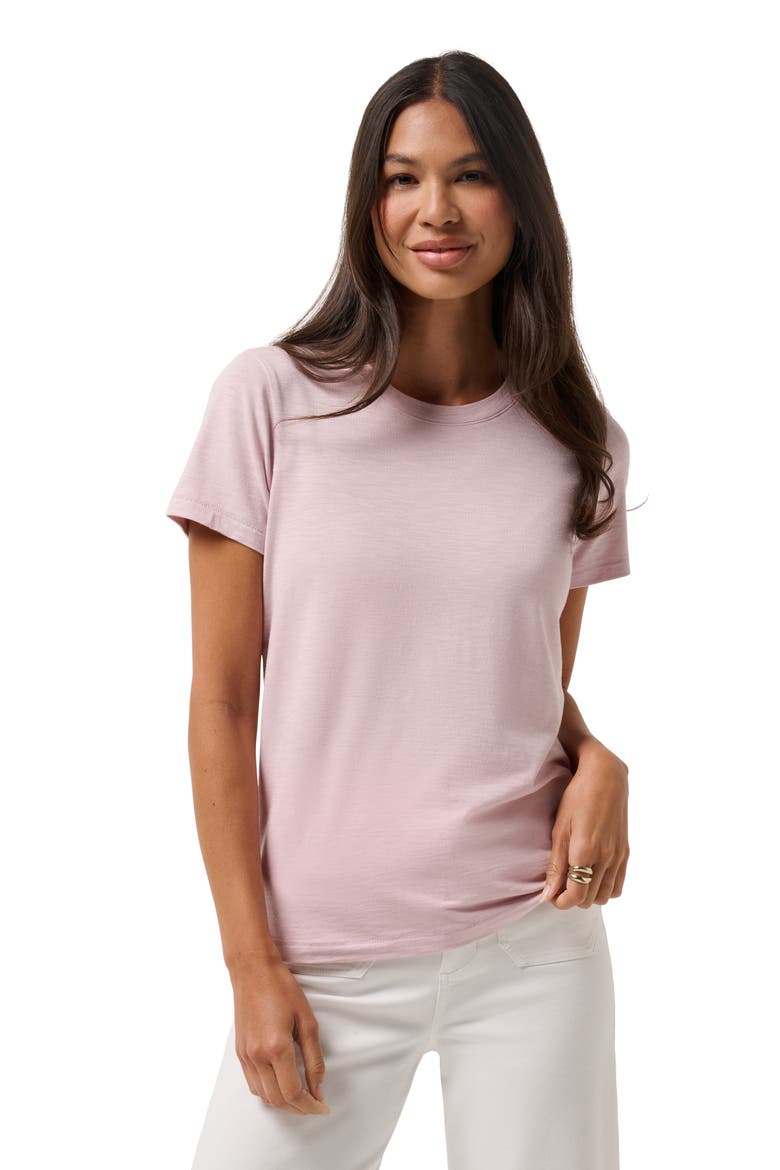 Cloud Crewneck T-Shirt, Alternate, color, VIOLET ICE