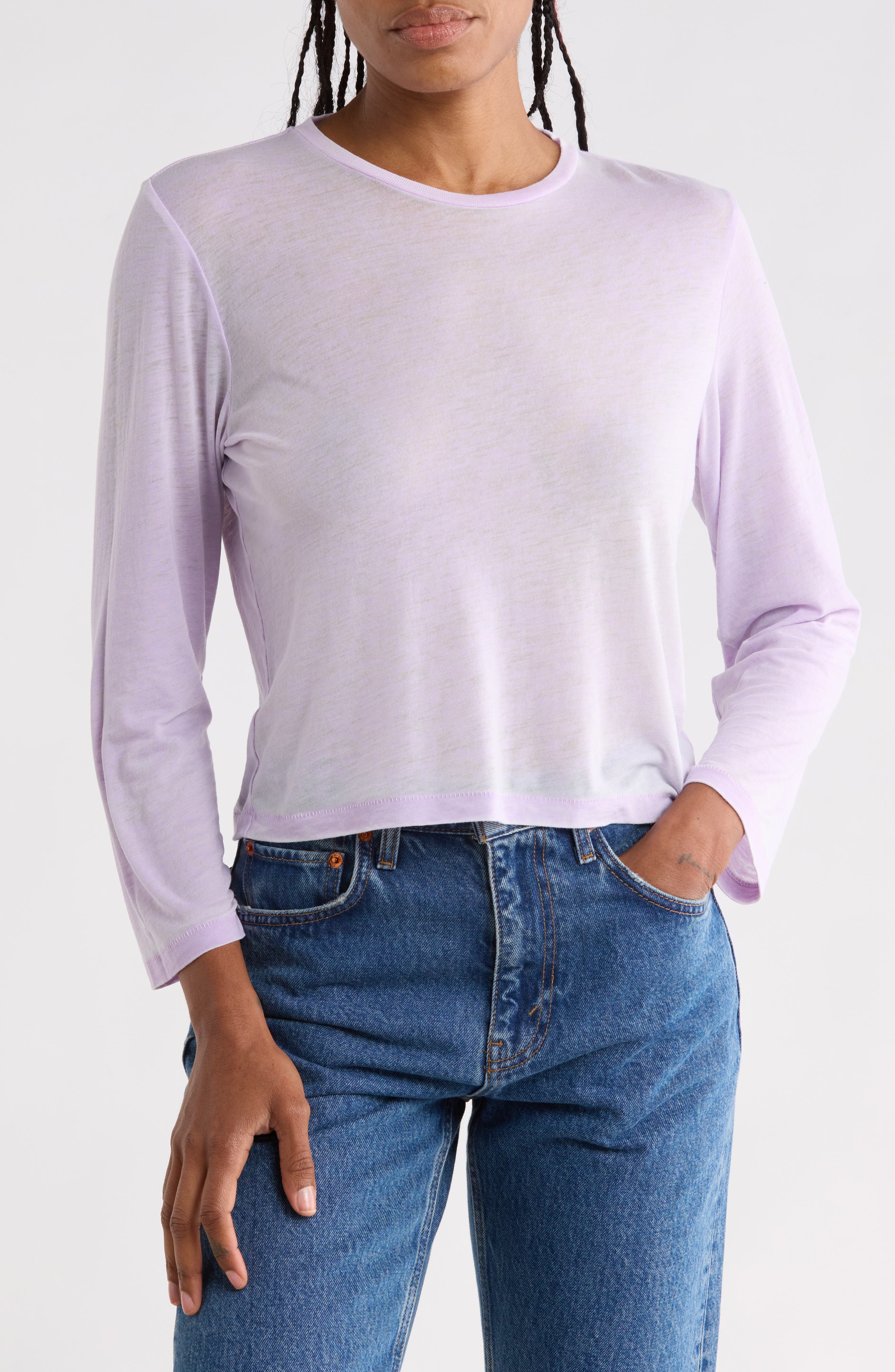 Long Sleeve Boxy Tee