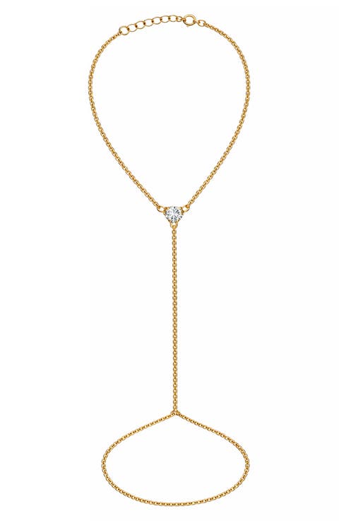 The Single Stone Hand Chain