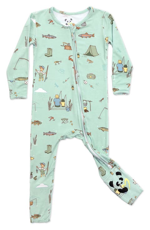 Gone Fishing Convertible Footie Pajamas (Baby)