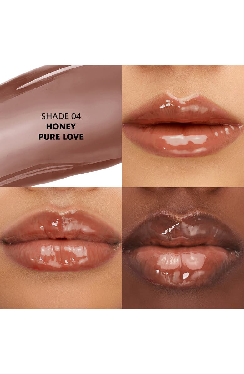 Yves Saint Laurent Loveshine Plumping Lip Oil Gloss with Hyaluronic Acid, Alternate, color, 04 Honey Pure Love