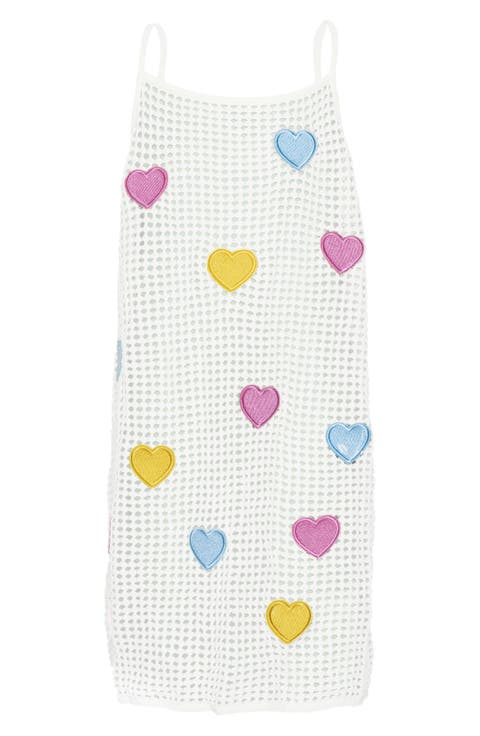 Kids' Olivia Crochet Cover-Up Dress (Big Kid)