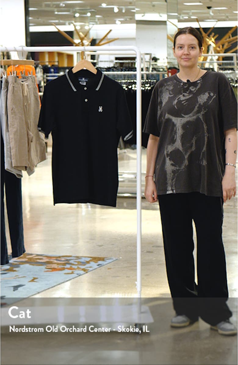 Landon Tipped Piqué Polo, sales video thumbnail