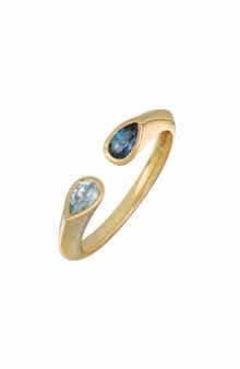 Color 14K Gold Open Ring