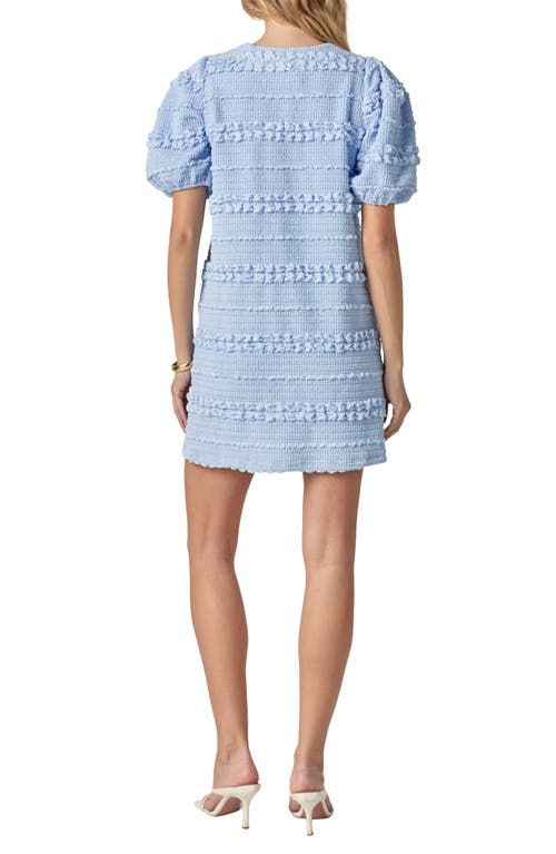 ENGLISH FACTORY ENGLISH FACTORY SMOCKED MINIDRESS 