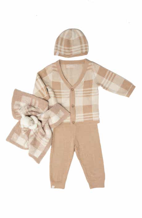 Barefoot Dreams® CozyChic Ultra Lite™ Cardigan, Pants, Beanie & Blanket Set