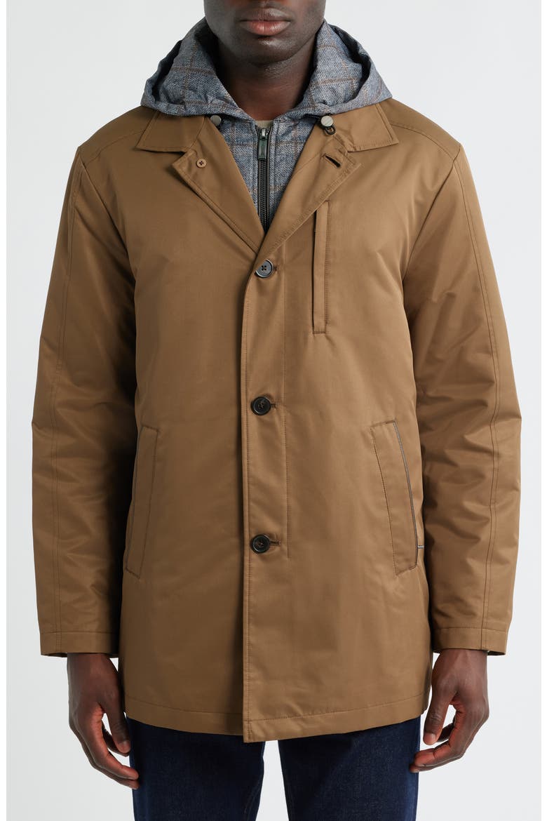 Upton Raincoat with Removable Liner, Alternate, color, WHISKEY/ GRAY PLAID