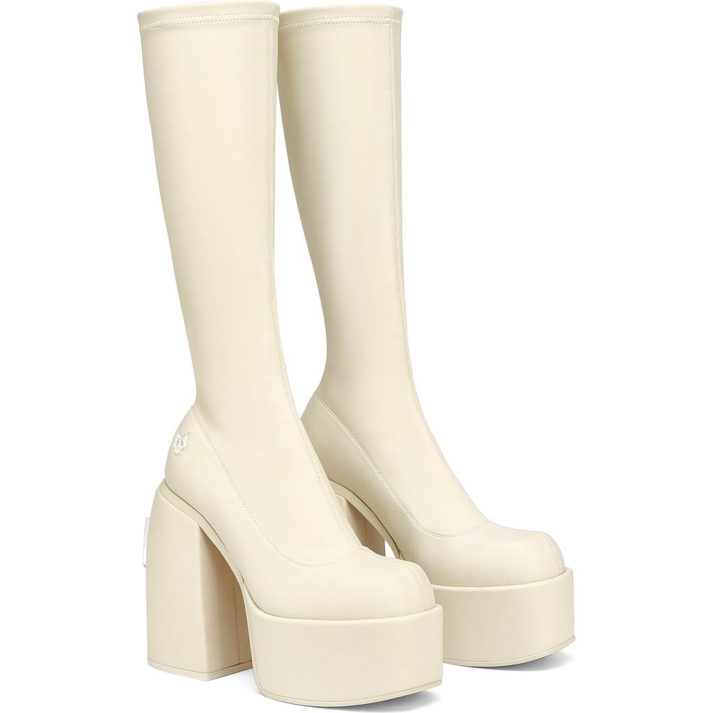 Naked Wolfe Spice Boot In White