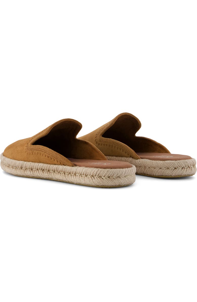 TOMS Santiago Espadrille Mule, Alternate, color, Medium Brown