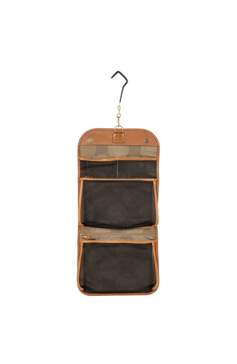 Bric's Life Pelle Tri-fold Traveler, Alternate, color, Cognac