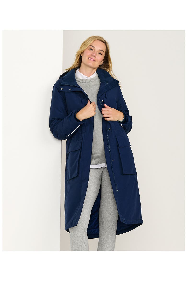 Tall Squall Waterproof Insulated Winter Stadium Maxi Coat, Alternate, color, Deep Sea Navy