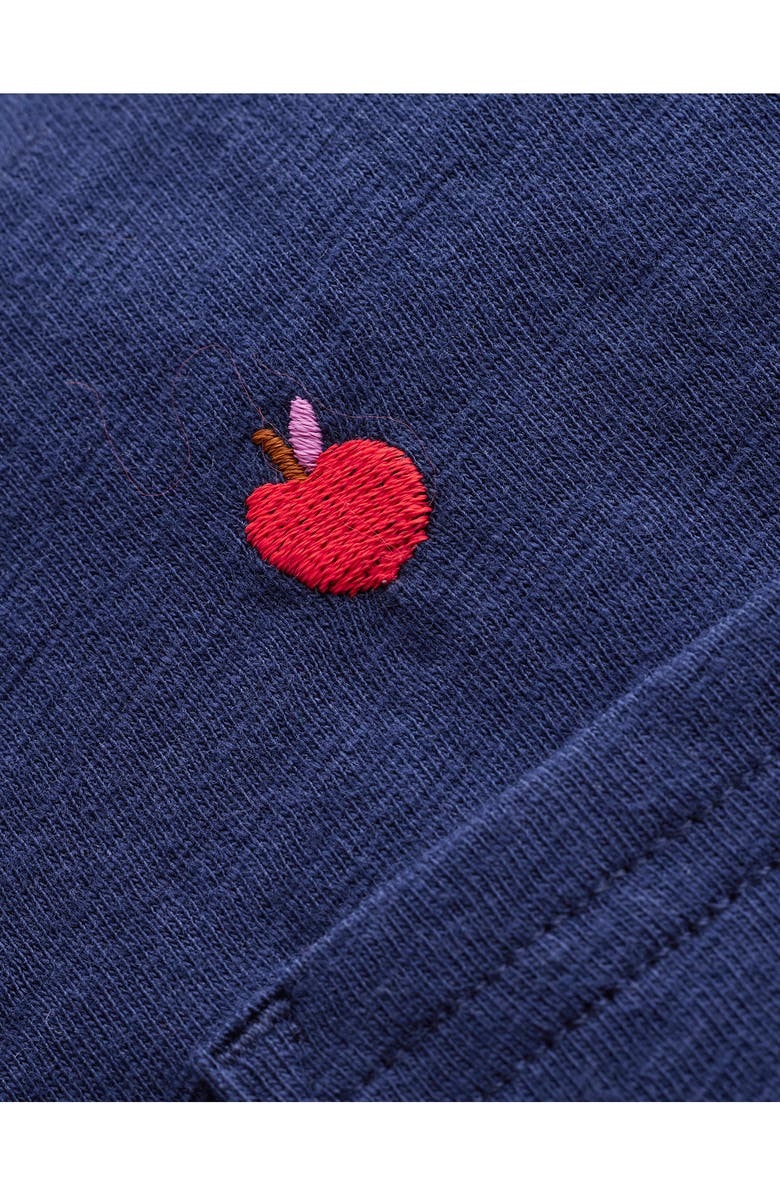 Mini Boden Kids' Embroidered Cotton Polo, Alternate, color,