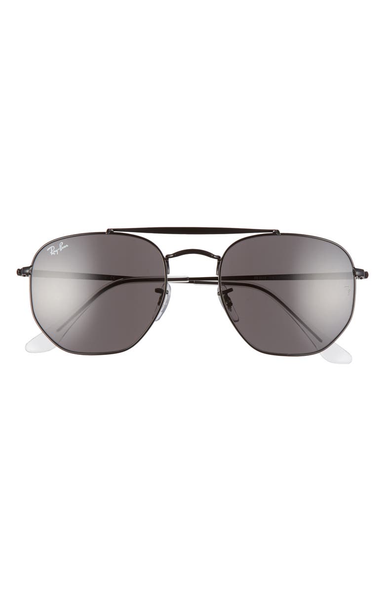 Ray-Ban Marshal 54mm Aviator Sunglasses, Main, color, 