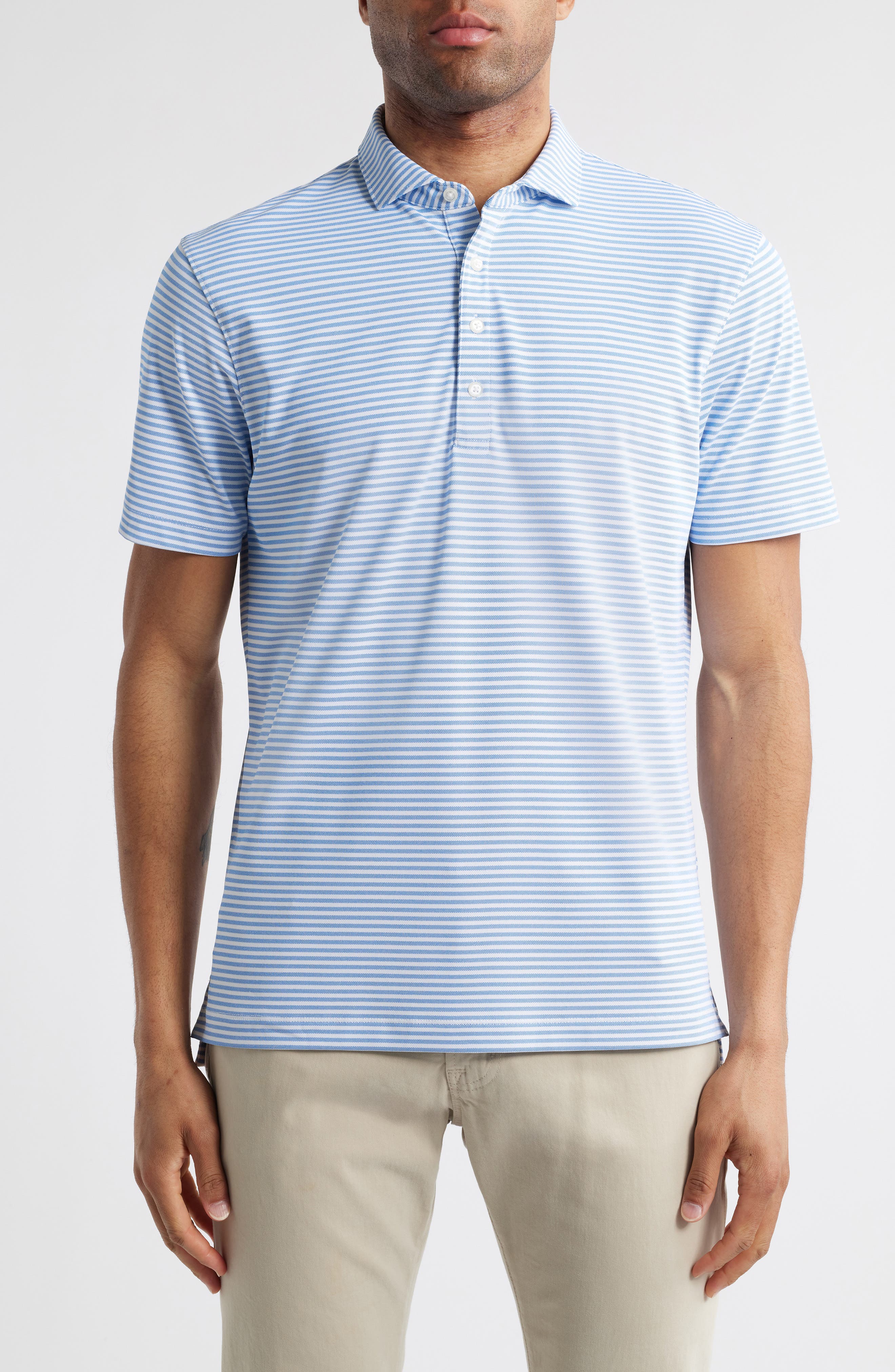 Stetsons Stripe Performance Polo - image 5